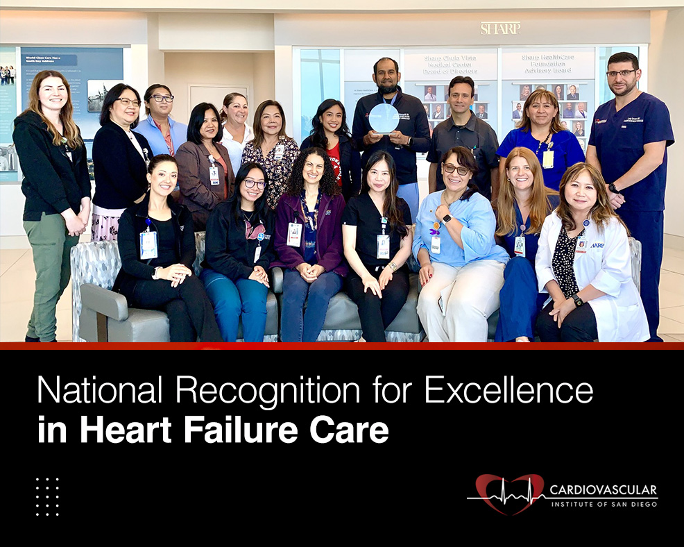 National Recognition for Excellence in Heart Failure Care